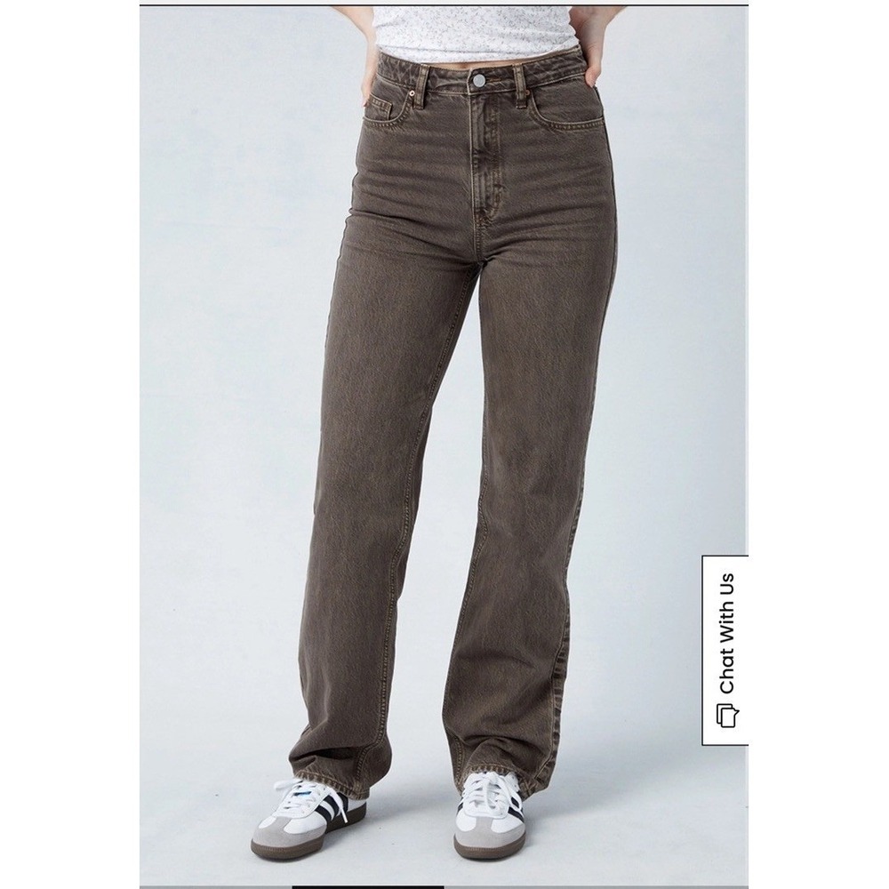 Pacsun 90s Boyfriend Dad Eco Brown Jeans - Women's Size 30 Button Fly